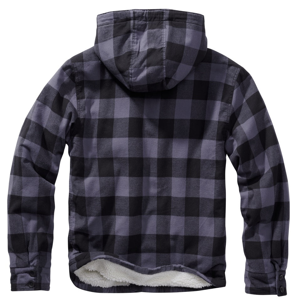 Jacheta flanel matlasata Lumber Hooded Brandit