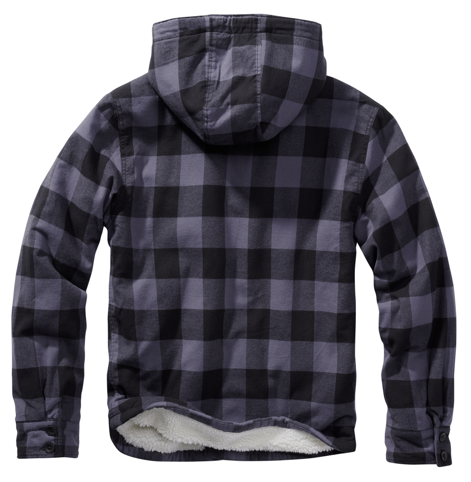 Jacheta flanel matlasata Lumber Hooded Brandit
