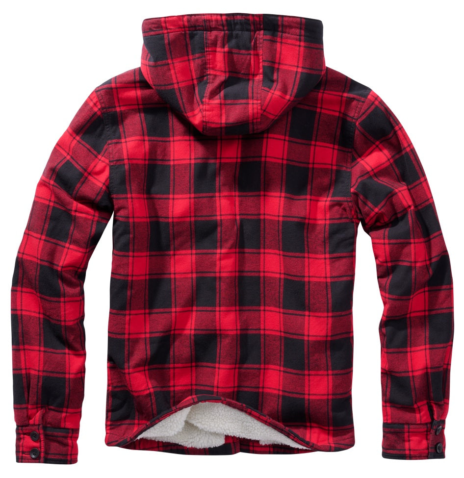 Jacheta flanel matlasata Lumber Hooded Brandit