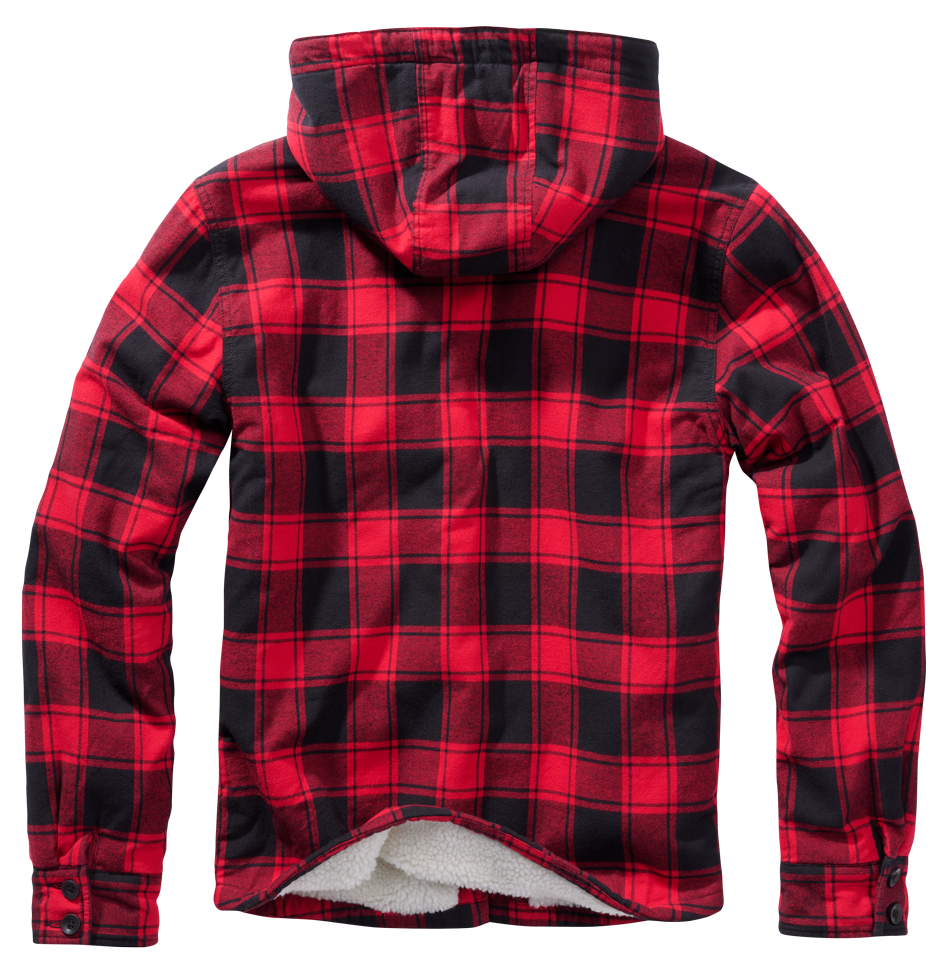 Jacheta flanel matlasata Lumber Hooded Brandit