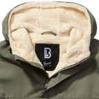 Jacheta windbreaker Sherpa Brandit cu captuseala teddy