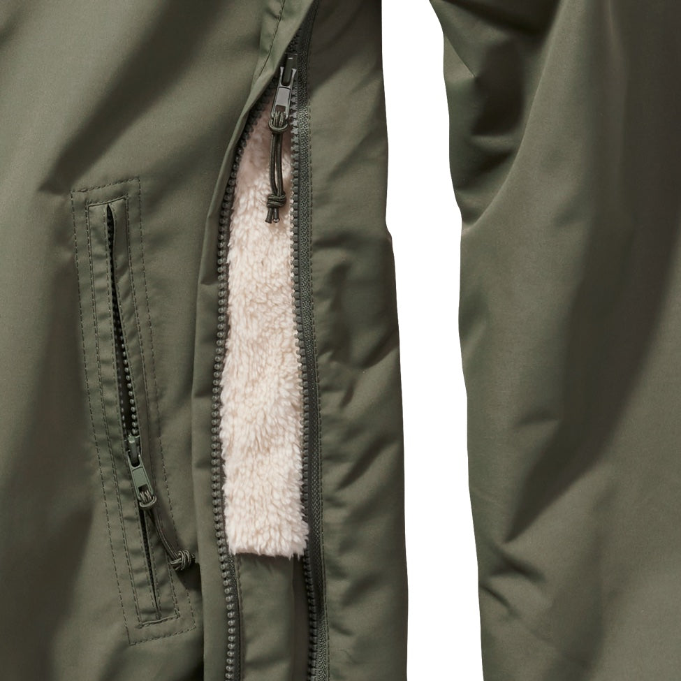 Jacheta windbreaker Sherpa Brandit cu captuseala teddy