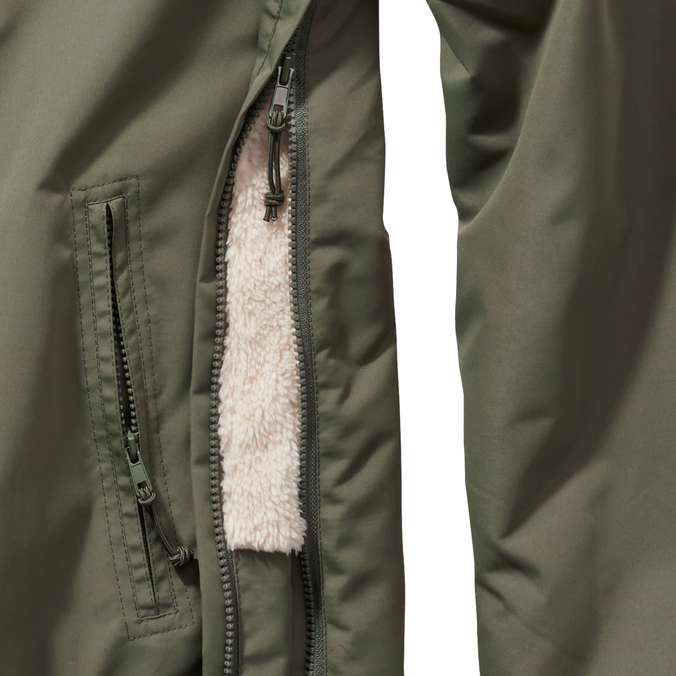 Jacheta windbreaker Sherpa Brandit cu captuseala teddy