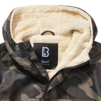Jacheta windbreaker Sherpa Brandit cu captuseala teddy