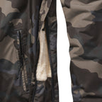 Jacheta windbreaker Sherpa Brandit cu captuseala teddy