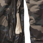Jacheta windbreaker Sherpa Brandit cu captuseala teddy