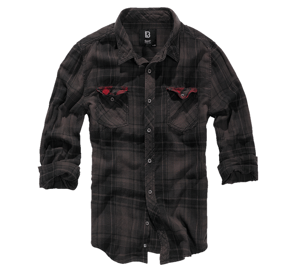 Camasa flanel Duncan Check Brandit maneca lunga