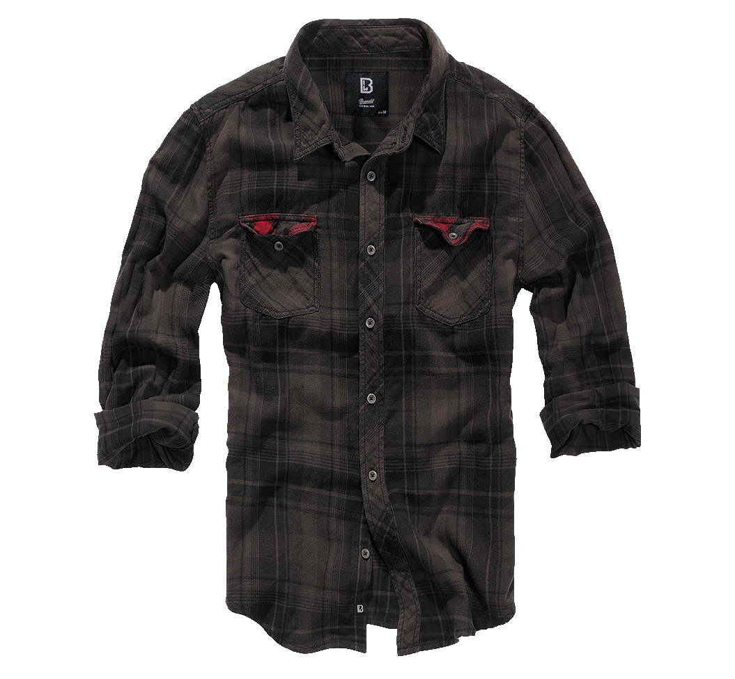 Camasa flanel Duncan Check Brandit maneca lunga