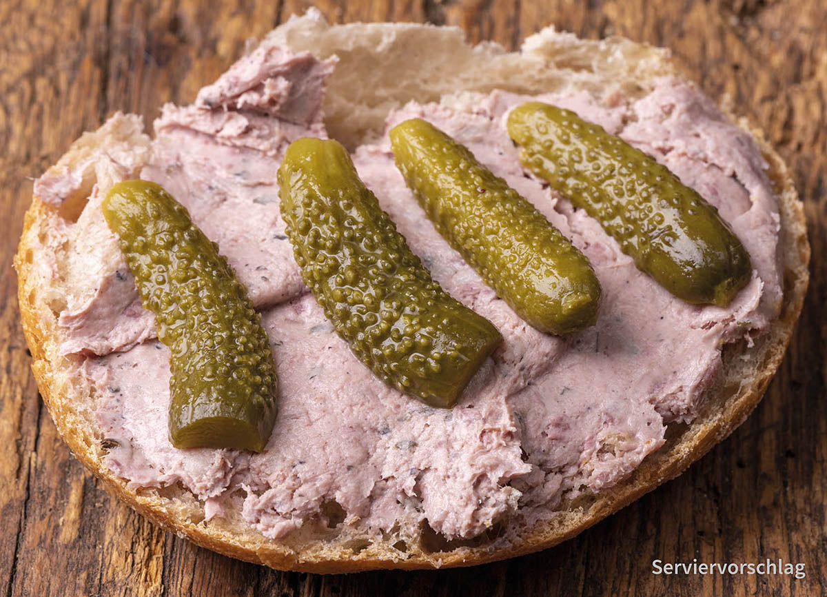Pate tartinabil de mezel la conserva 200 g, bax 24 buc, MFH