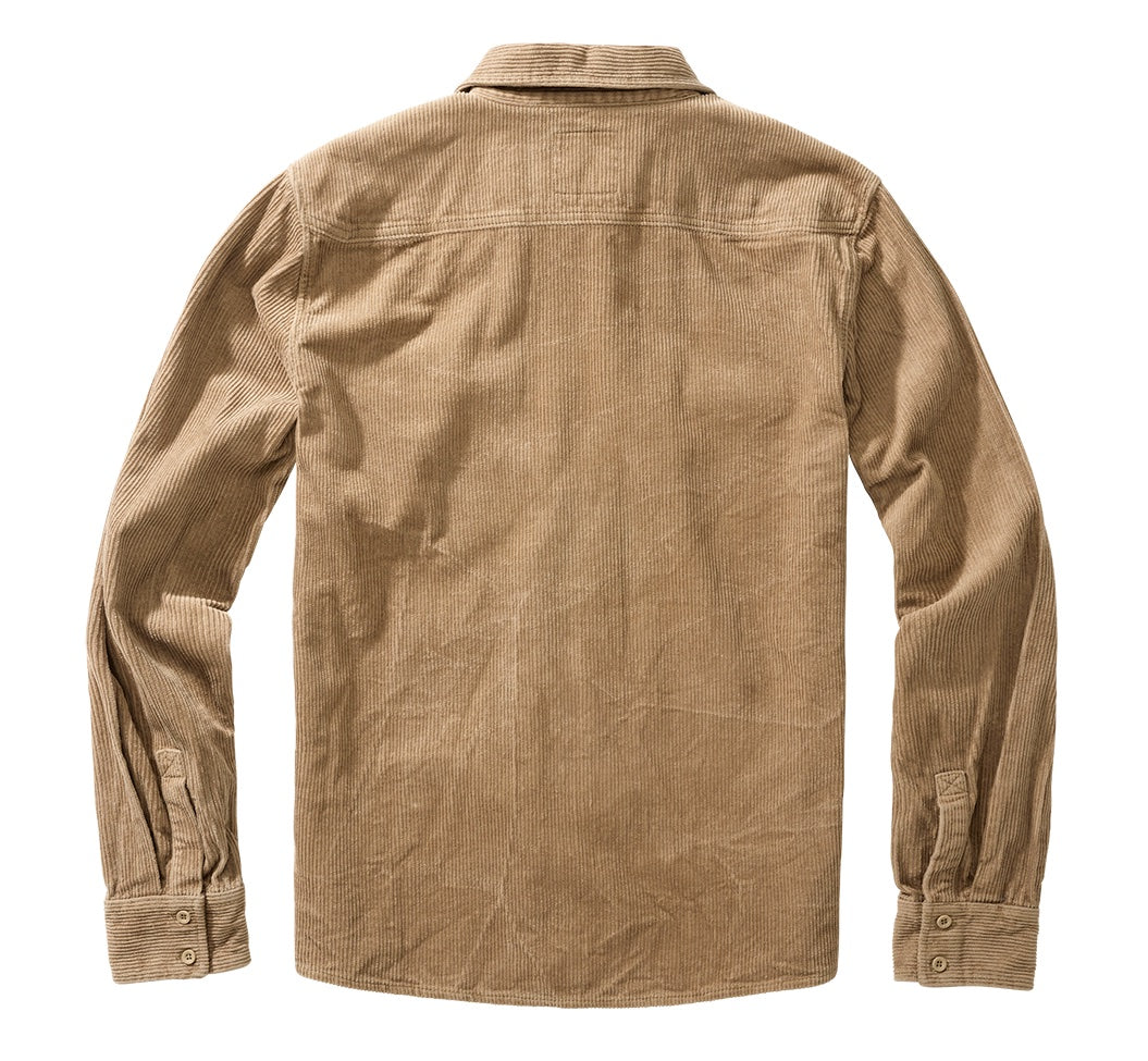 Camasa raiat Corduroy Classic maneca lunga Brandit