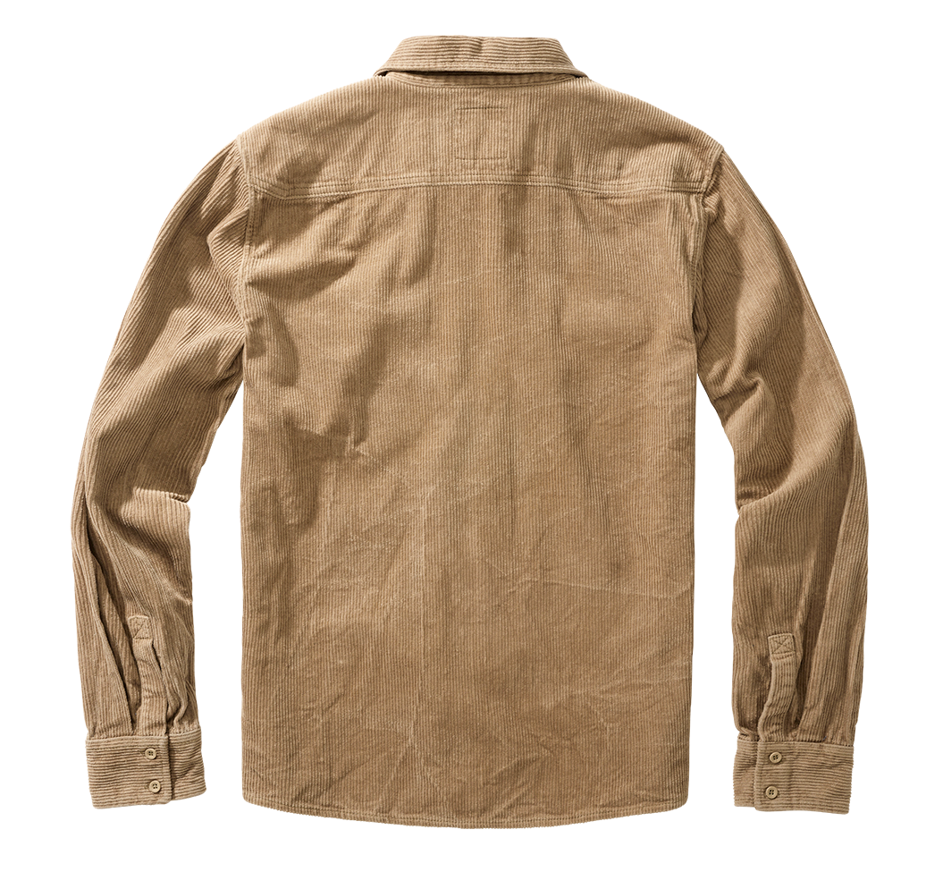 Camasa raiat Corduroy Classic maneca lunga Brandit