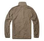 Bluza fleece Troyer Brandit cu guler inalt
