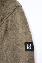Bluza fleece Troyer Brandit cu guler inalt