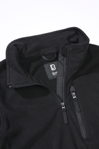 Bluza fleece Troyer Brandit cu guler inalt