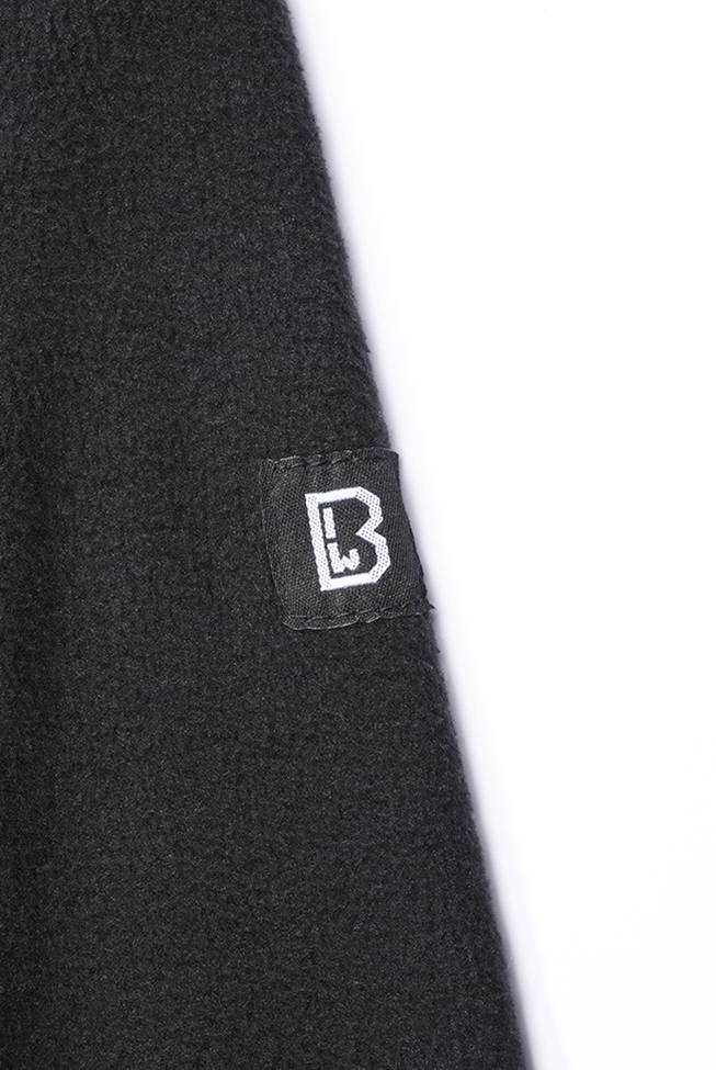 Bluza fleece Troyer Brandit cu guler inalt