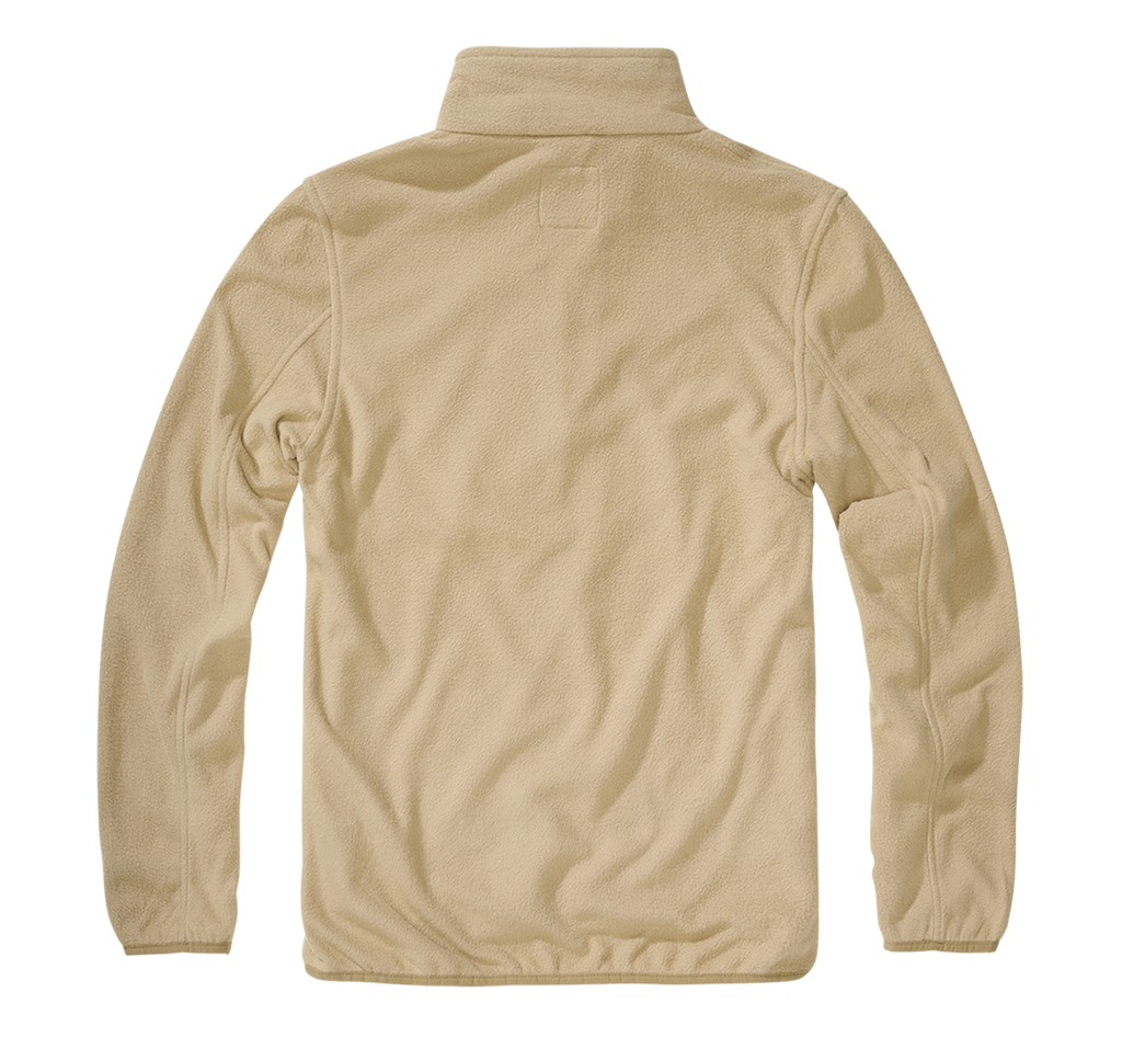 Bluza fleece Troyer Brandit cu guler inalt