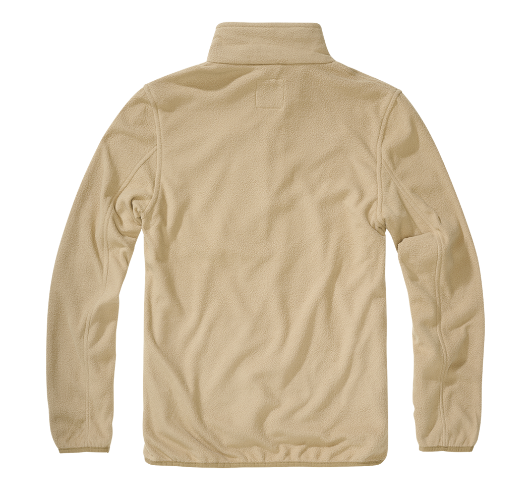 Bluza fleece Troyer Brandit cu guler inalt