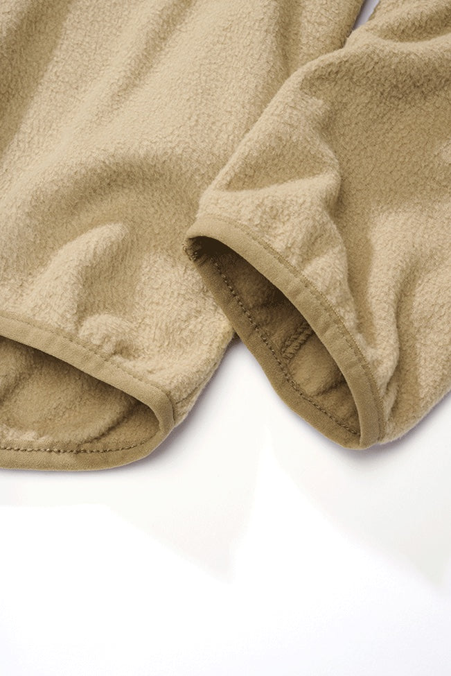 Bluza fleece Troyer Brandit cu guler inalt
