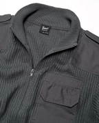 Cardigan tricotat BW Brandit cu fermoar si guler gros