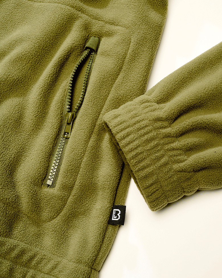 Jacheta fleece Combat Brandit pentru outdoor si drumetii