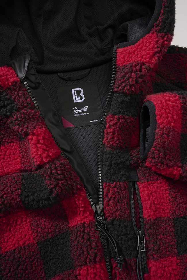 Jacheta dama Teddyfleece cu gluga Brandit