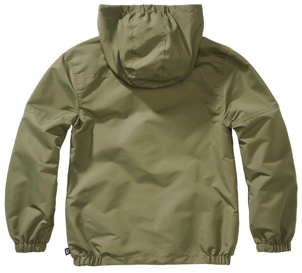 Jacheta de vant pentru copii Frontzip Brandit