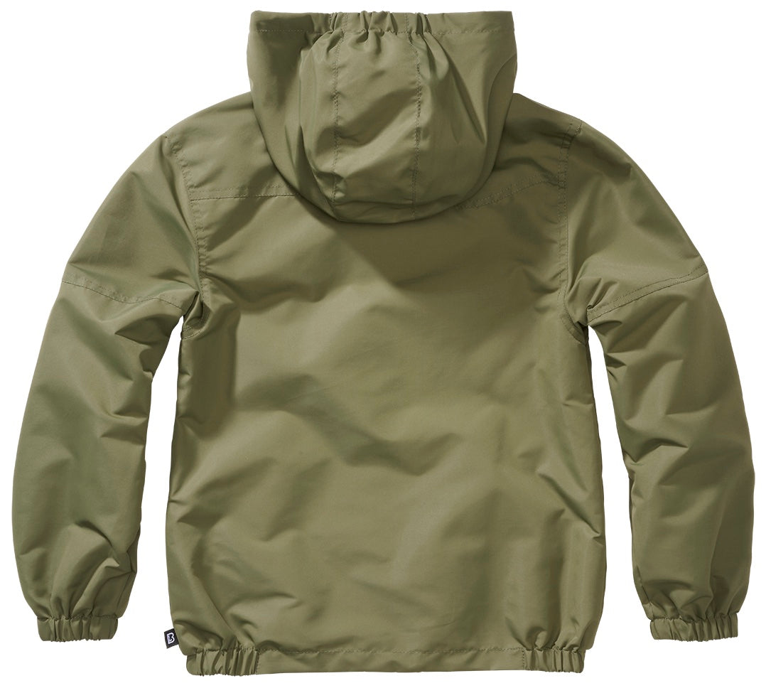 Jacheta de vant pentru copii Frontzip Brandit