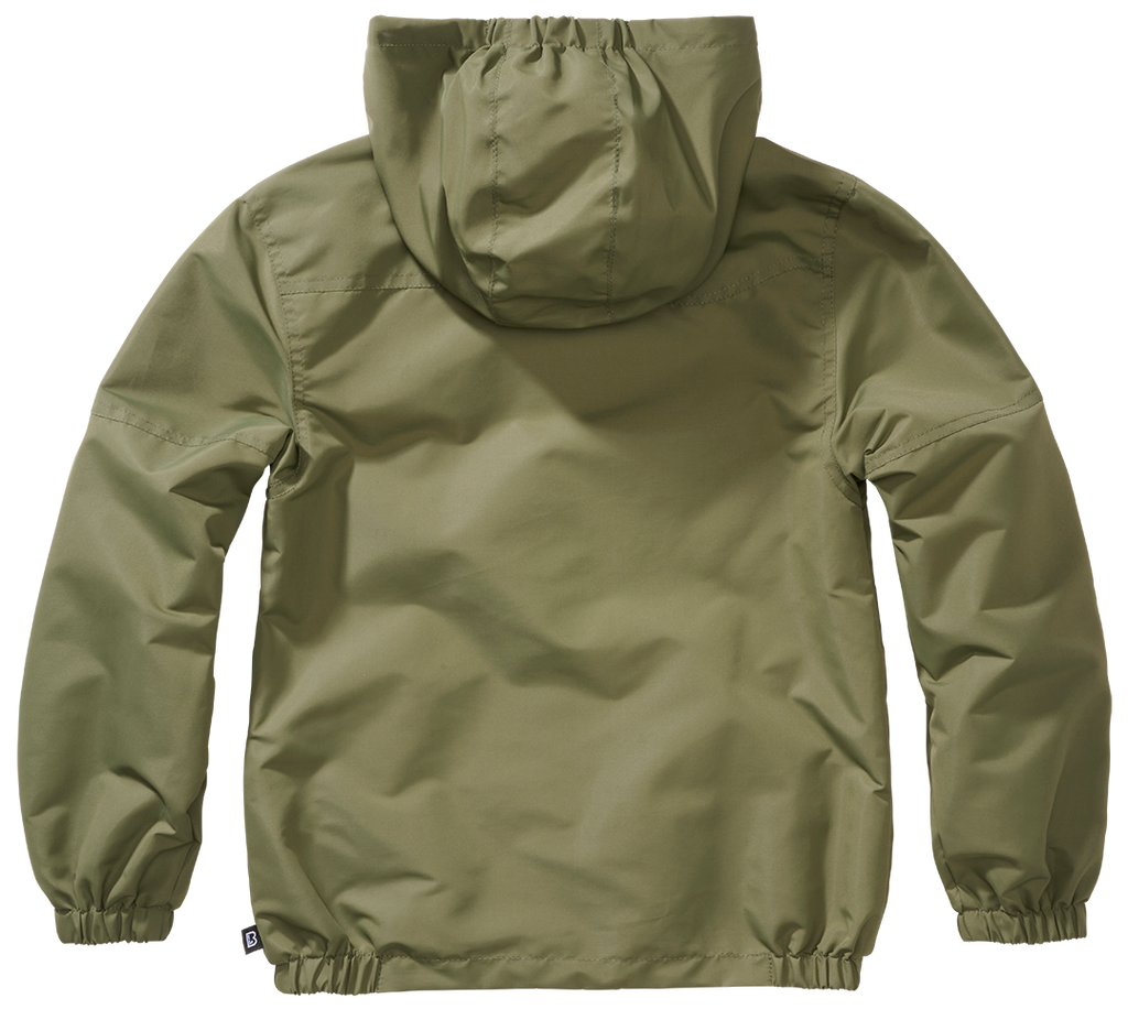 Jacheta de vant pentru copii Frontzip Brandit