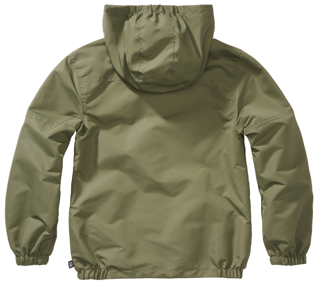 Jacheta de vant pentru copii Frontzip Brandit