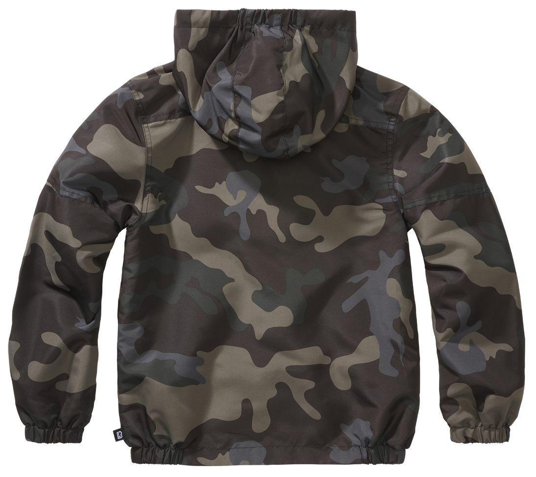Jacheta de vant pentru copii Frontzip Brandit
