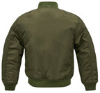 Geaca bomber MA1 pentru copii reversibila Brandit