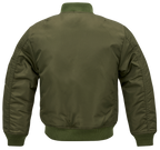 Geaca bomber MA1 pentru copii reversibila Brandit