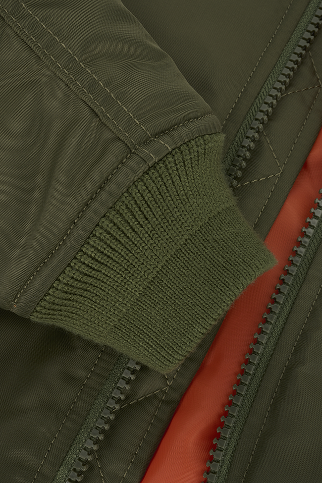 Geaca bomber MA1 pentru copii reversibila Brandit