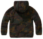 Jacheta fleece teddy cu gluga pentru copii Brandit