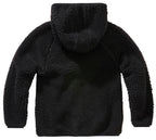 Jacheta fleece teddy cu gluga pentru copii Brandit