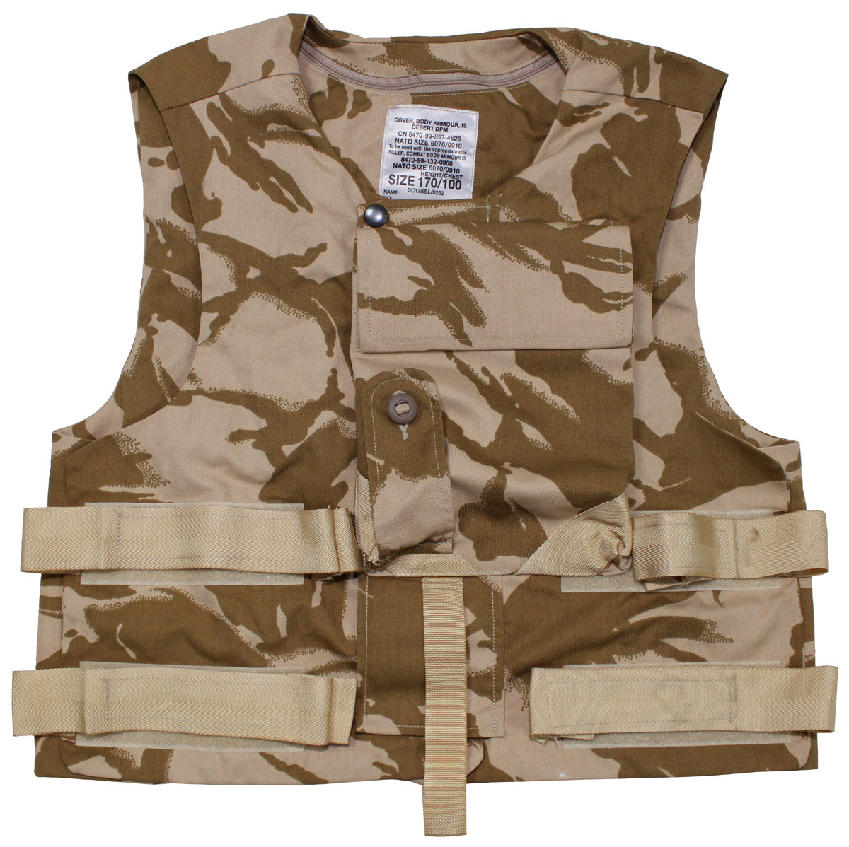 Vesta de lupta britanica Cover Combat DPM desert surplus militar autentic | NECLINTIT