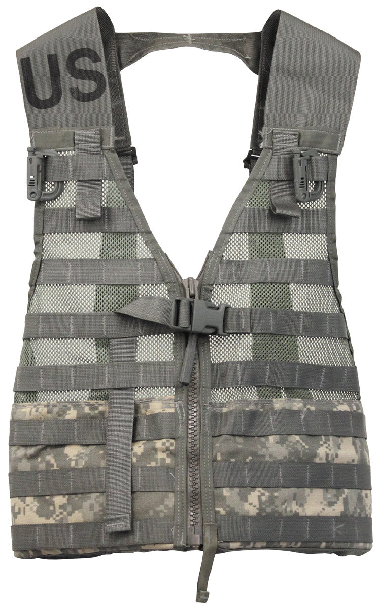 Vesta tactica americana MOLLE II FLC, camuflaj AT-digital surplus militar autentic | NECLINTIT