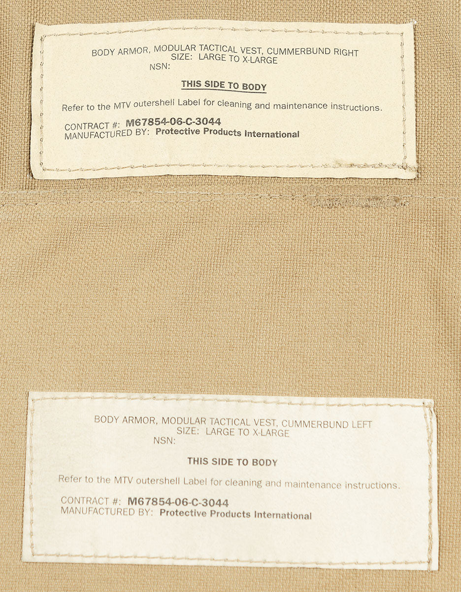 Chinga kummerbund USMC coyote surplus militar autentic