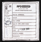 Vesta de racire britanica Eurofighter, neagra surplus militar autentic | NECLINTIT