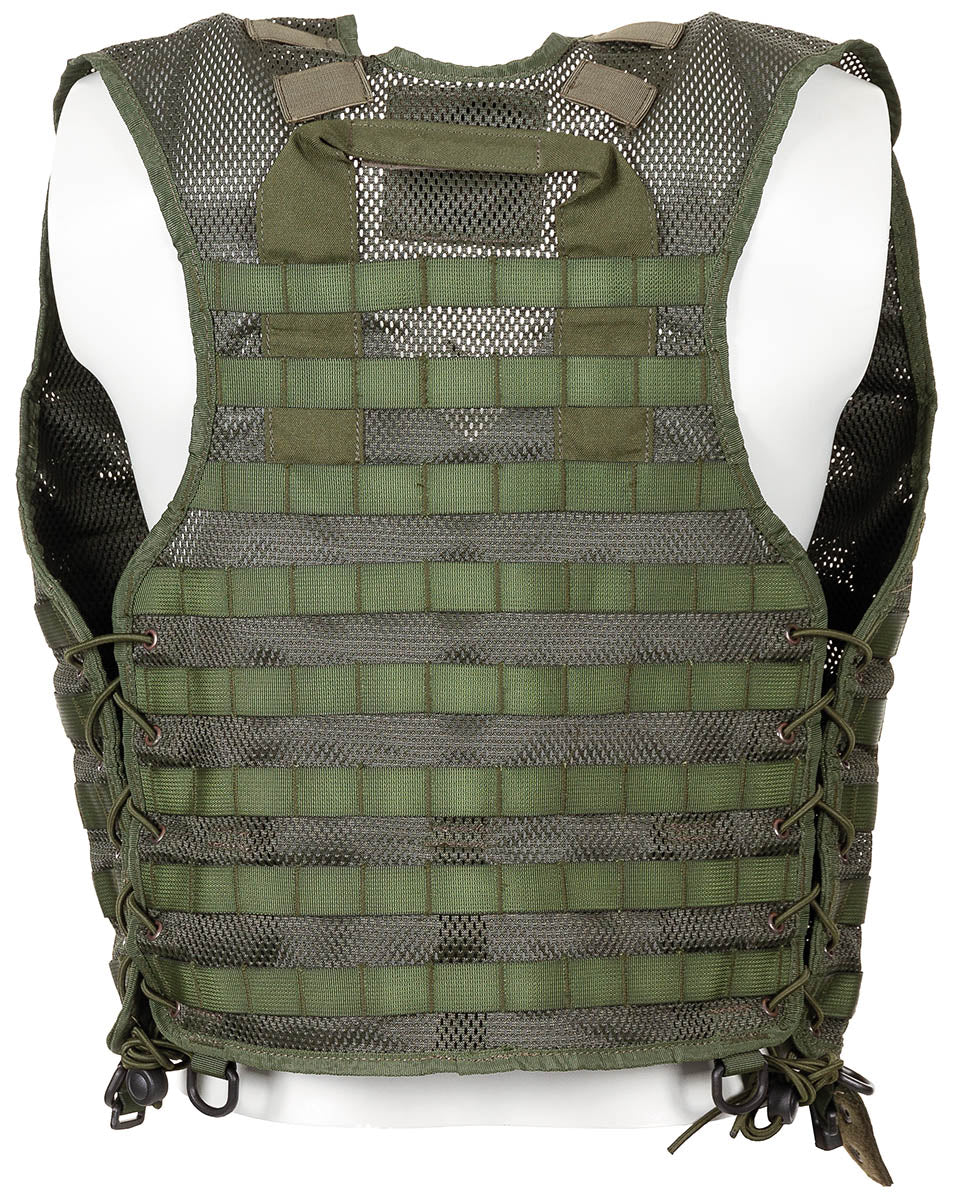 Vesta tactica modulara cu benzi MOLLE Armata Olandeza, oliv surplus militar autentic | NECLINTIT