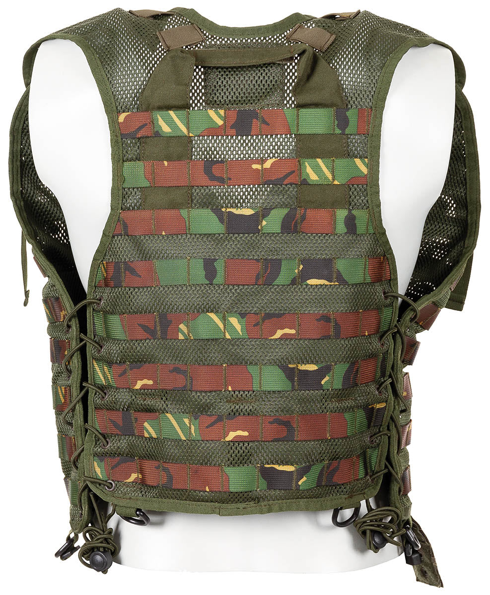 Vesta tactica olandeza modulara, camuflaj NL surplus militar autentic | NECLINTIT