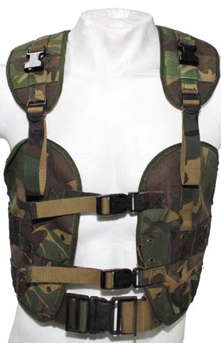 Vesta tactica Tactical Load Bearing cu bretele Armata Olandeza camuflaj NL surplus militar autentic | NECLINTIT