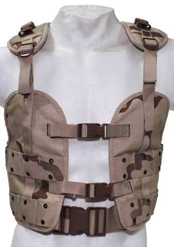 Vesta tactica olandeza Tactical Load Bearing, camuflaj NL desert surplus militar autentic | NECLINTIT