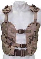 Vesta tactica olandeza Tactical Load Bearing, camuflaj NL desert surplus militar autentic | NECLINTIT