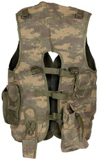 Vesta tactica cu buzunare aplicate Armata Turca, camuflaj M2008 surplus militar autentic | NECLINTIT