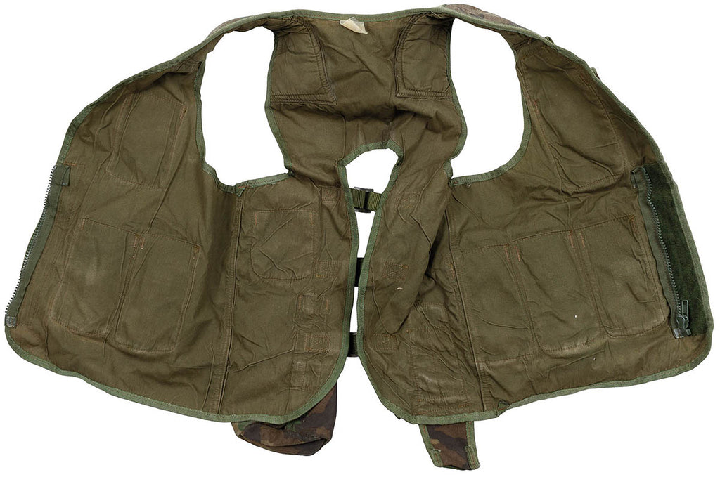 Vesta tactica cu buzunare aplicate Armata Turca, woodland surplus militar autentic | NECLINTIT