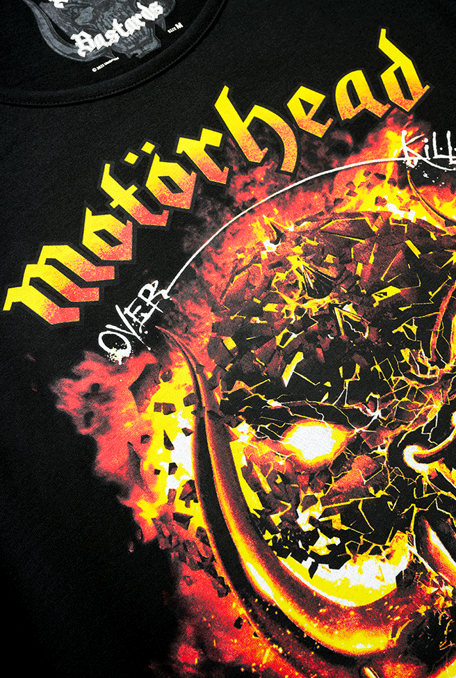 Maiou Motorhead Overkill Brandit din bumbac