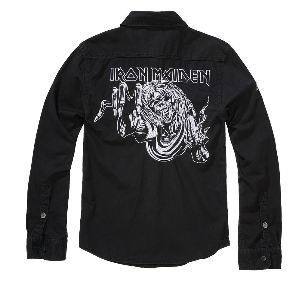 Camasa maneca lunga Iron Maiden Eddy Vintage Brandit