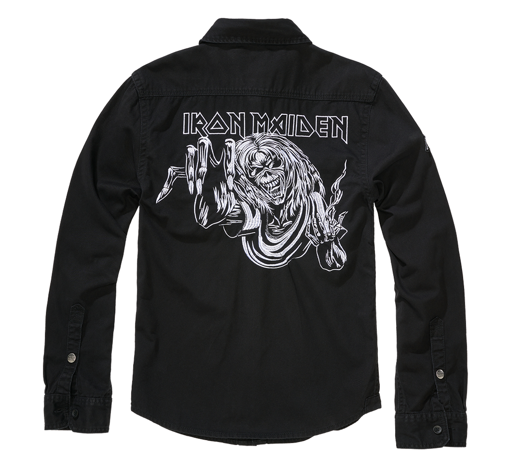 Camasa maneca lunga Iron Maiden Eddy Vintage Brandit