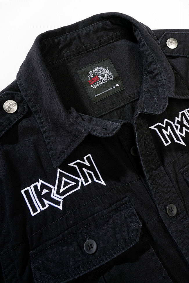 Camasa maneca lunga Iron Maiden Eddy Vintage Brandit